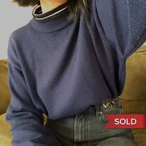 H&M Navy Sweater